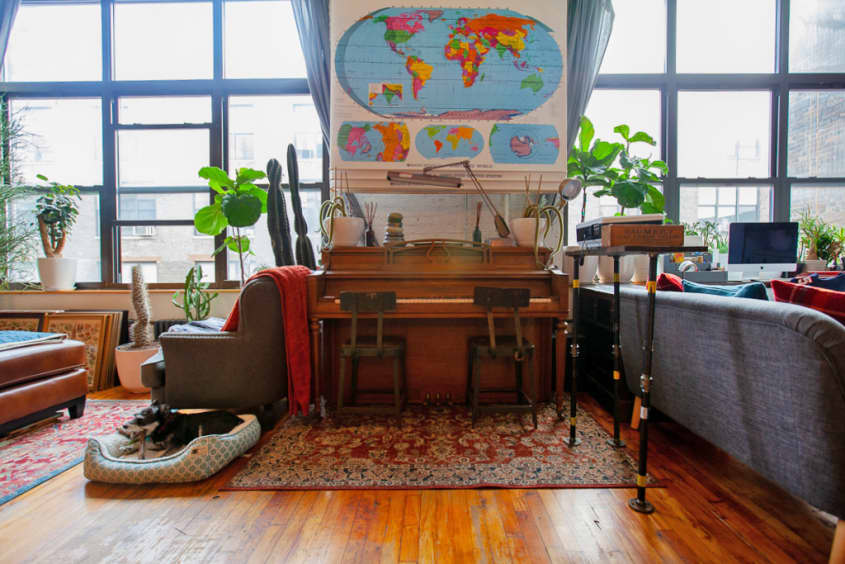 Warm Industrial Bushwick Brooklyn Custom Loft Photos Apartment Therapy